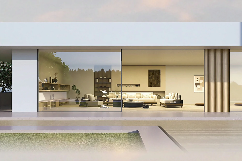 Customized aluminum alloy sliding doors